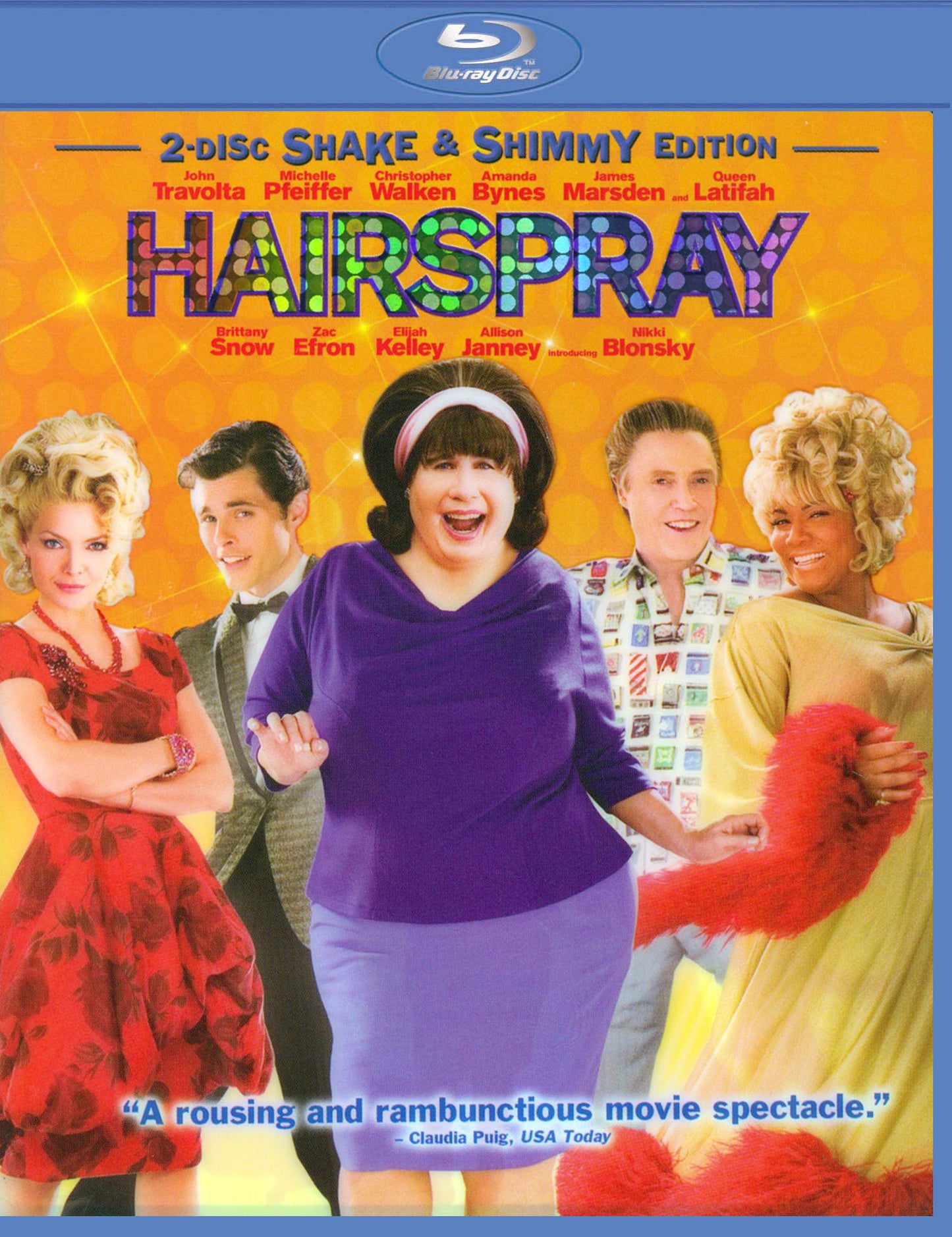 Hairspray [Shake & Shimmy Edition] [2 Discs] [Blu-ray] cover art