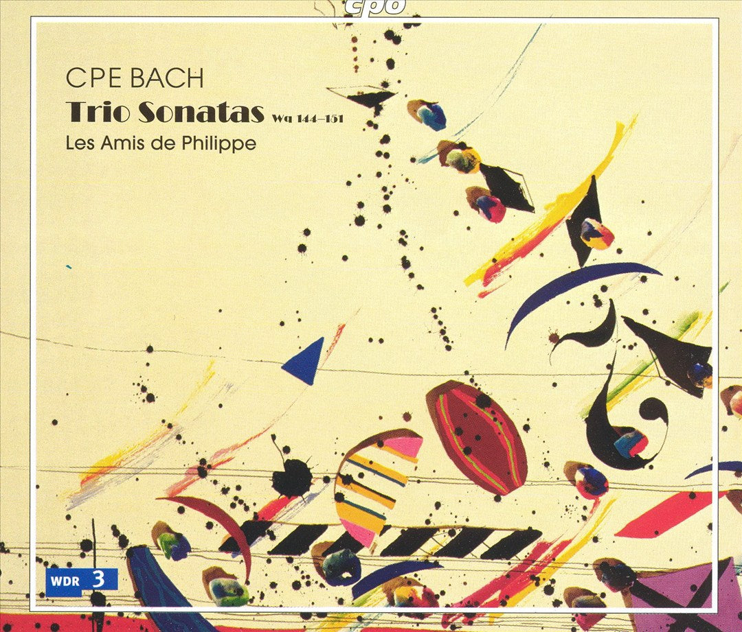 C. P. E. Bach: Trio Sonatas, Wq 144-151 cover art