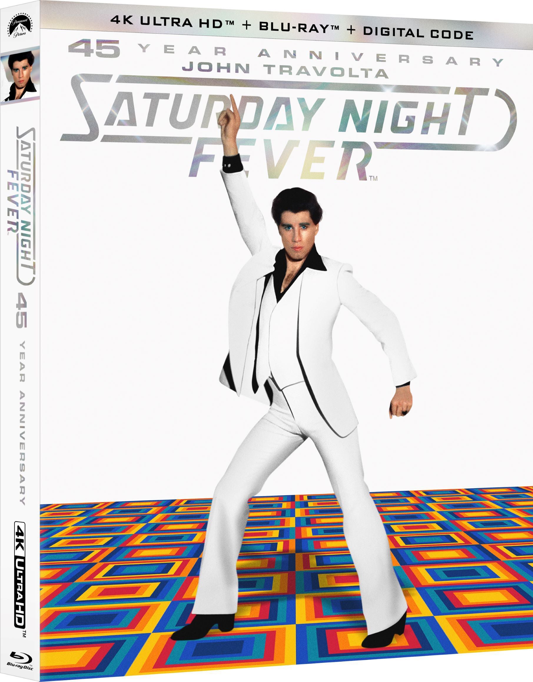 Saturday Night Fever [Includes Digital Copy] [4K Ultra HD Blu-ray/Blu-ray] cover art
