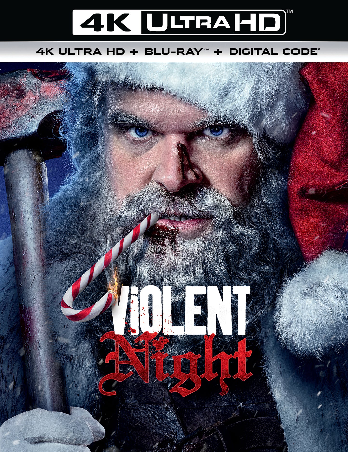 Violent Night [Includes Digital Copy] [4K Ultra HD Blu-ray/Blu-ray] cover art