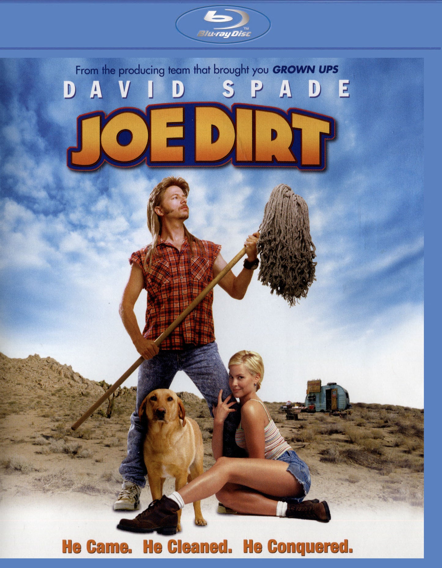 Joe Dirt [Includes Digital Copy] [Blu-ray] cover art