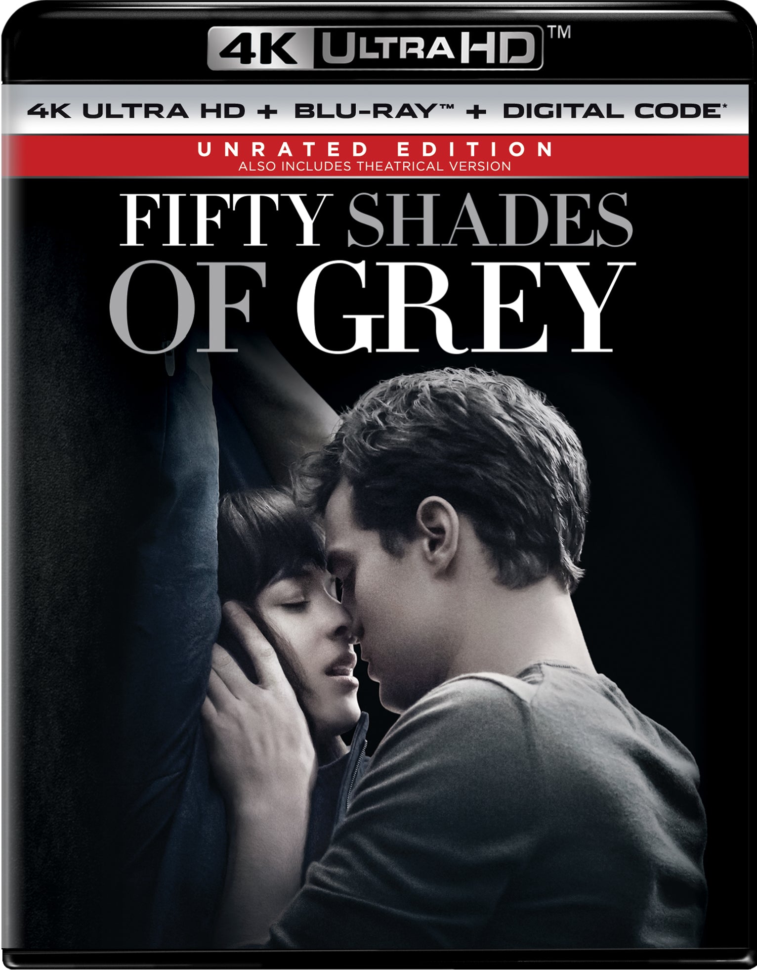 Fifty Shades of Grey [Includes Digital Copy] [4K Ultra HD Blu-ray/Blu-ray] cover art
