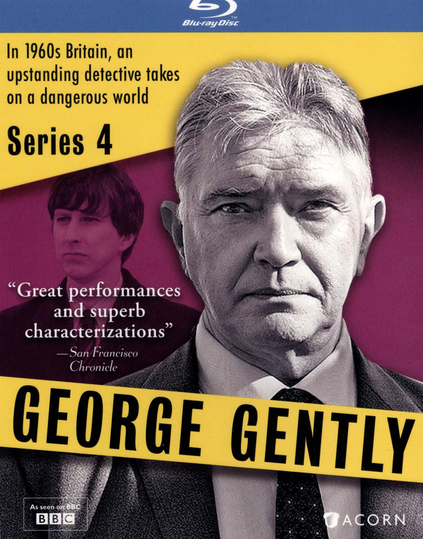 George Gently: Series 4 [Blu-ray] cover art