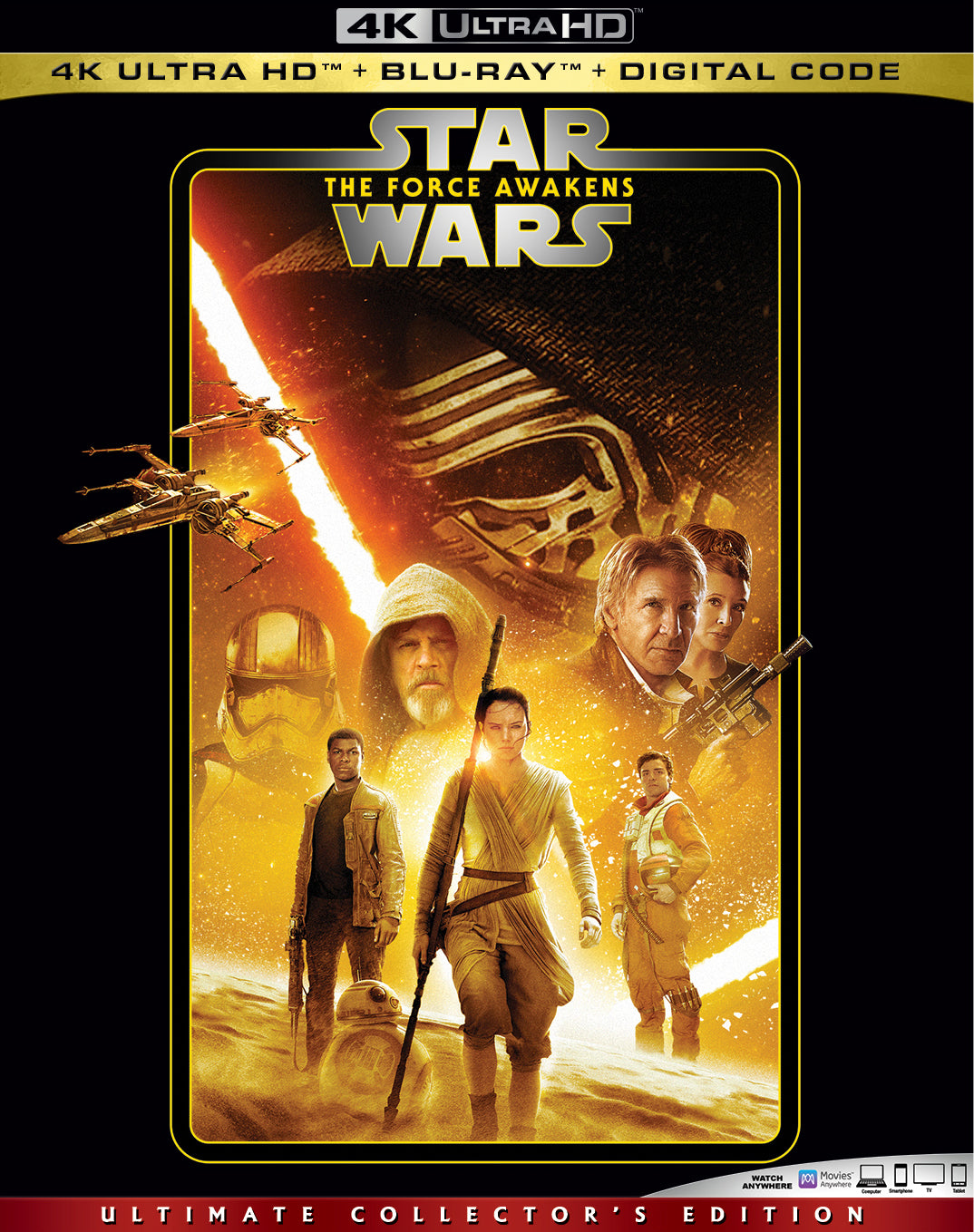 Star Wars: The Force Awakens [Includes Digital Copy] [4K Ultra HD Blu-ray/Blu-ray] cover art