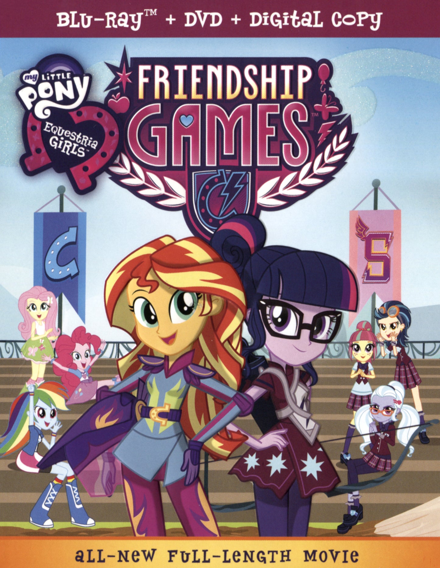 MY LITTLE PONY: EQUESTRIA GIRLS: FRIENDSHIP GAMES cover art