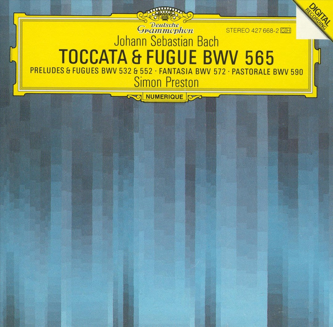 J.S. Bach: Toccata & Fugue BWV 565, etc. cover art