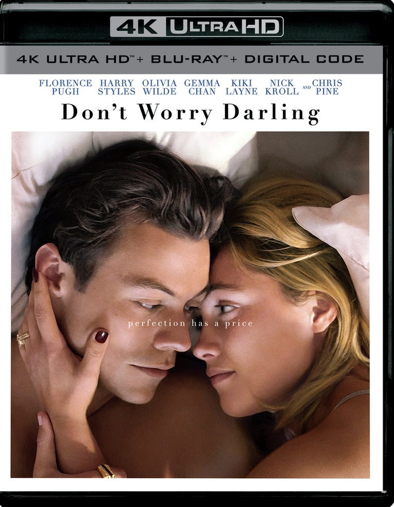 Don't Worry Darling [4K Ultra HD Blu-ray] cover art