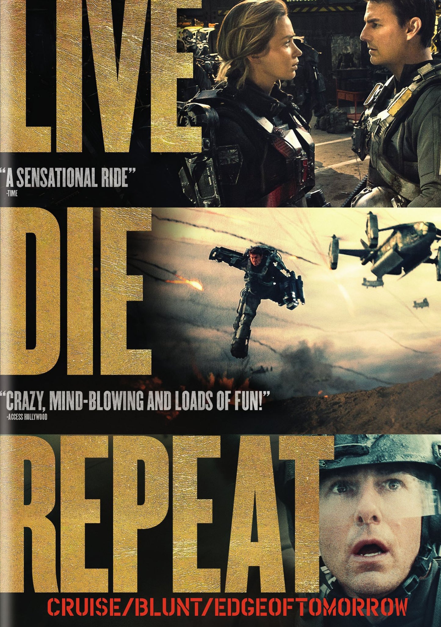 Live Die Repeat: Edge of Tomorrow cover art