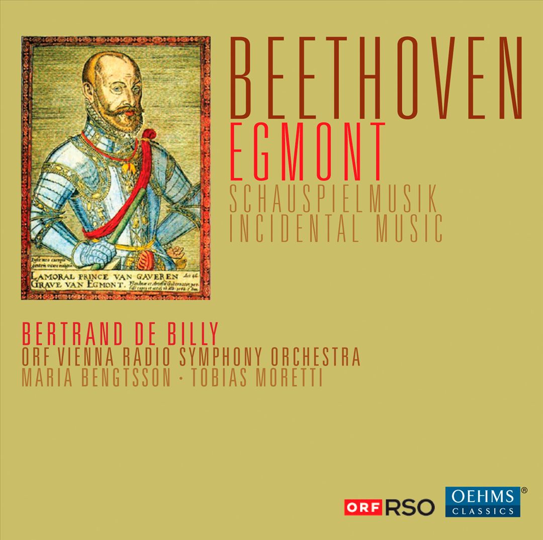 Beethoven: Egmont Incidental Music cover art