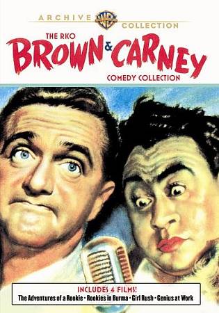 RKO Brown & Carney Comedy Collection cover art