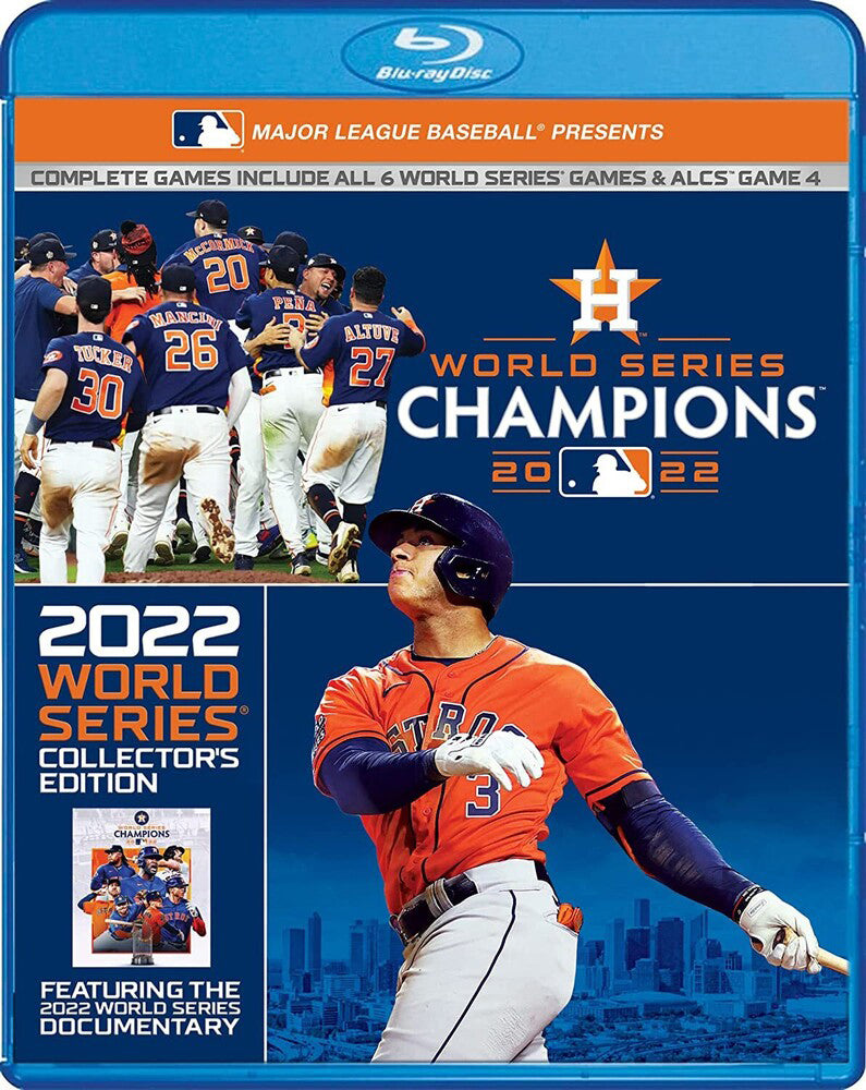 2022 World Series Champions: Houston Astros [Collector's Edition] [Blu-ray] cover art