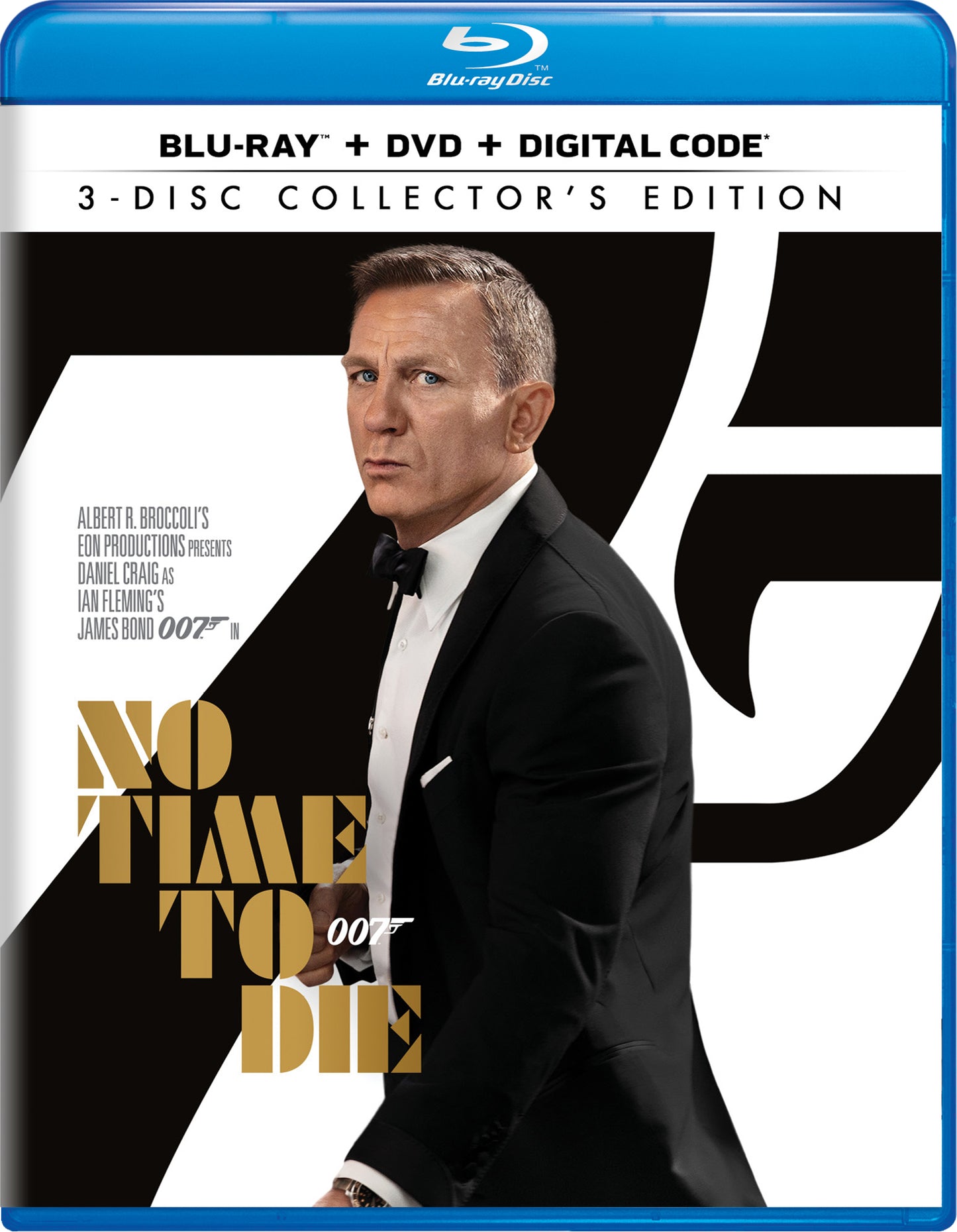 No Time to Die [Includes Digital Copy] [Blu-ray/DVD] cover art