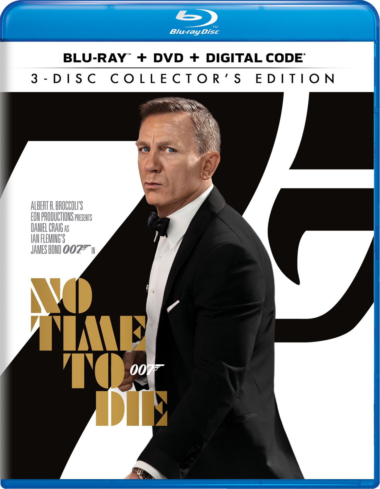 No Time to Die [Includes Digital Copy] [Blu-ray/DVD] cover art
