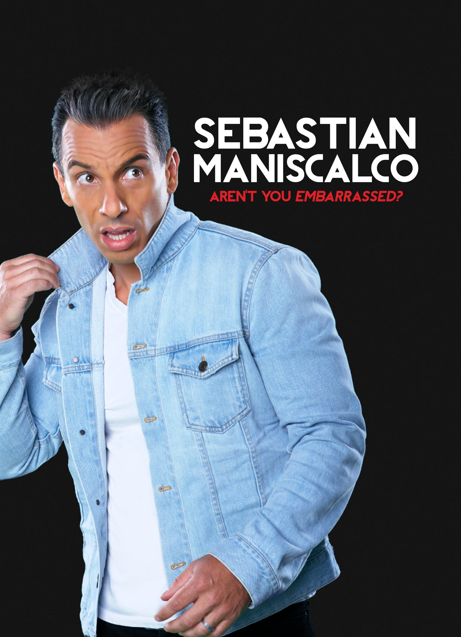 Sebastian Maniscalco: Aren't You Embarrassed? cover art