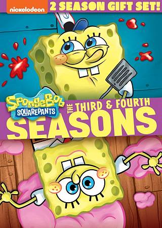 SpongeBob SquarePants: Seasons 3-4 cover art