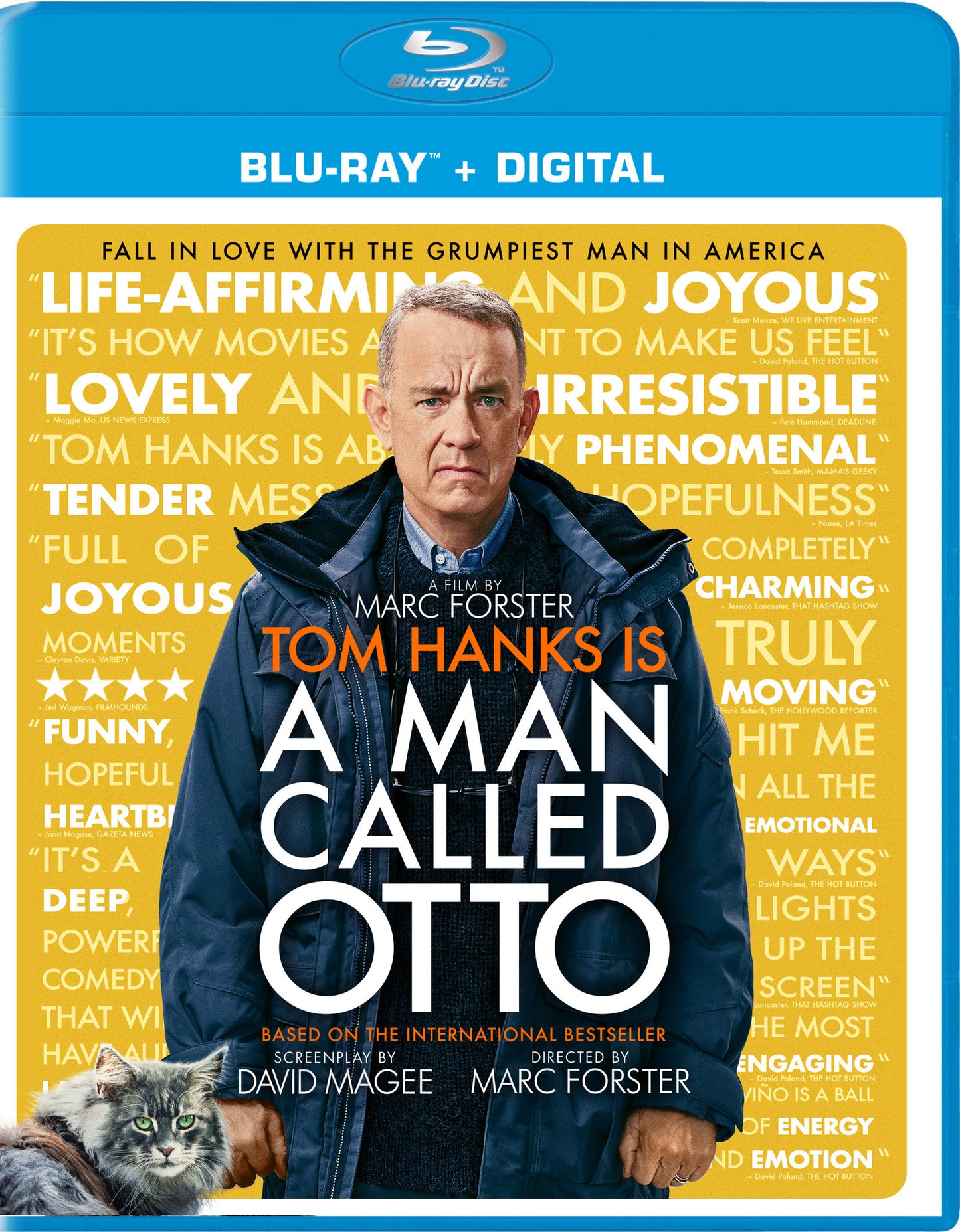 Man Called Otto [Includes Digital Copy] [Blu-ray] cover art