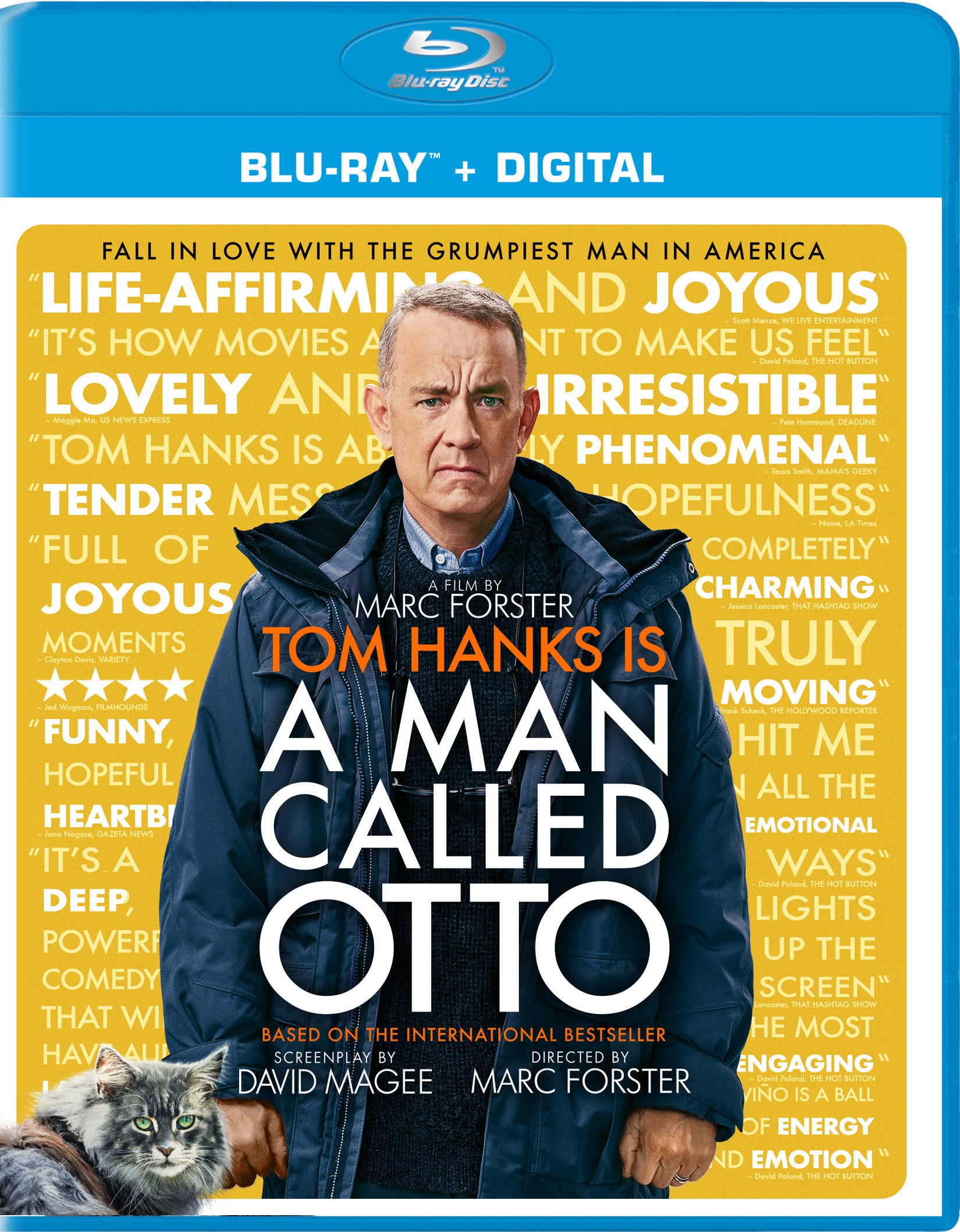 Man Called Otto [Includes Digital Copy] [Blu-ray] cover art