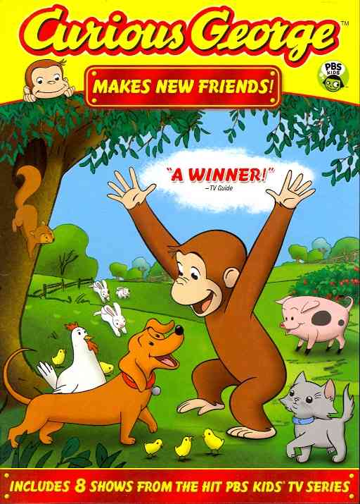 Curious George: Curious George Makes New Friends cover art