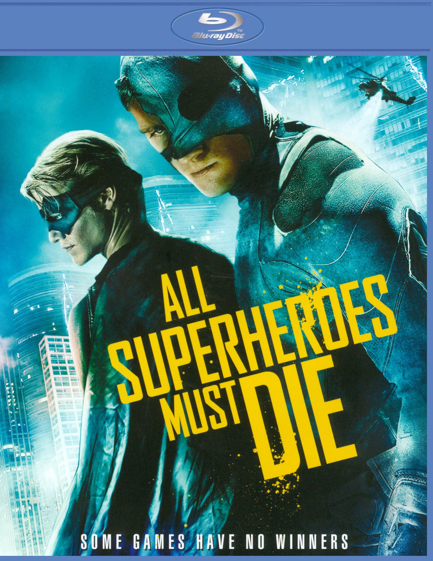All Superheroes Must Die [Blu-ray] cover art