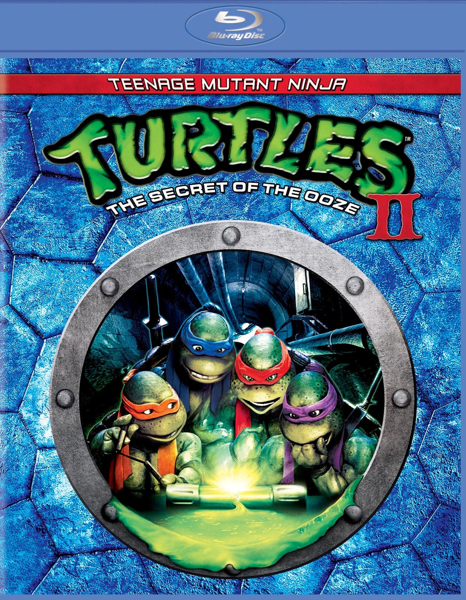 Teenage Mutant Ninja Turtles II: The Secret of the Ooze [Blu-ray] cover art