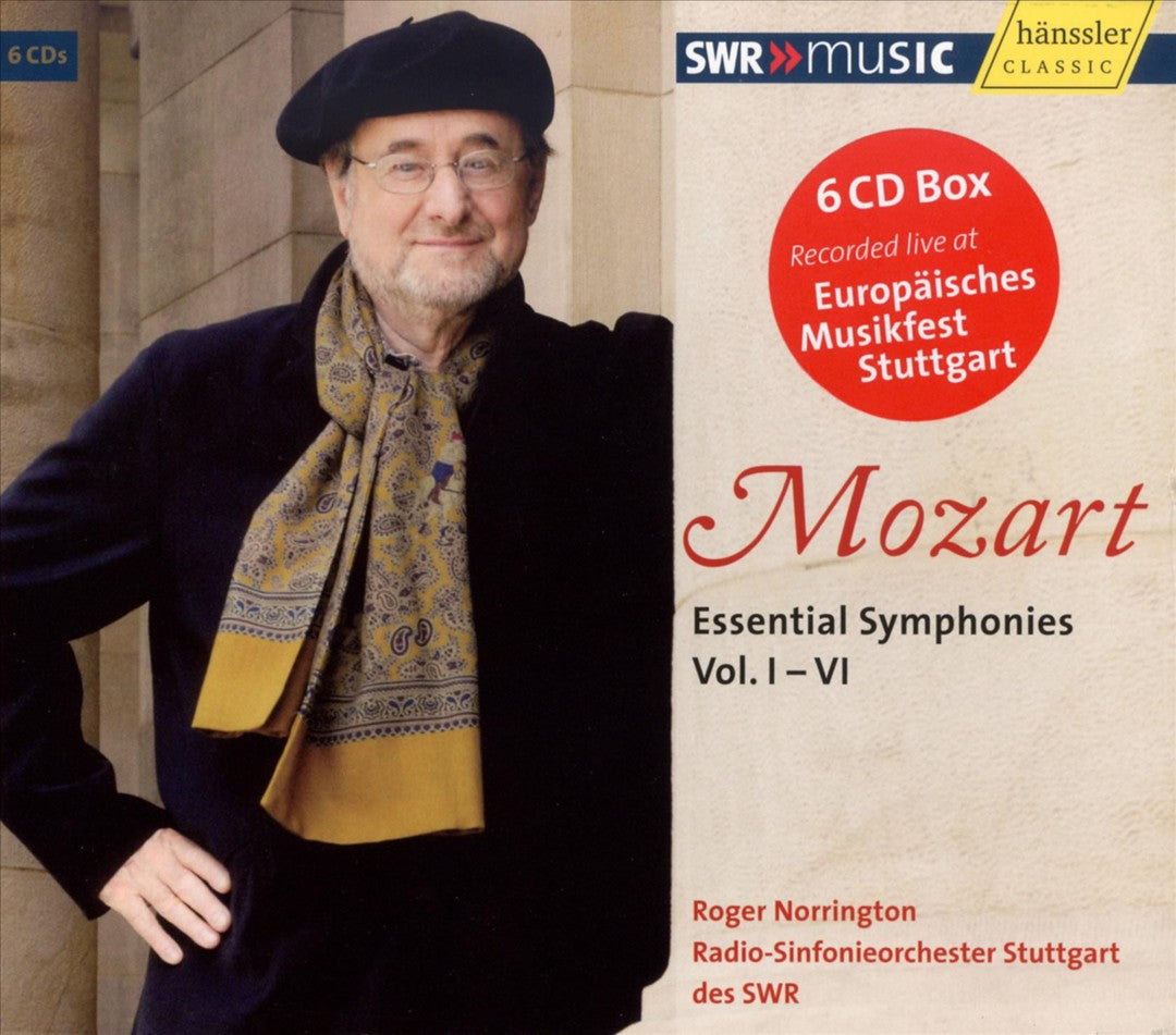 Mozart: Essential Symphonies, Vol. 1-6 [Box Set] cover art