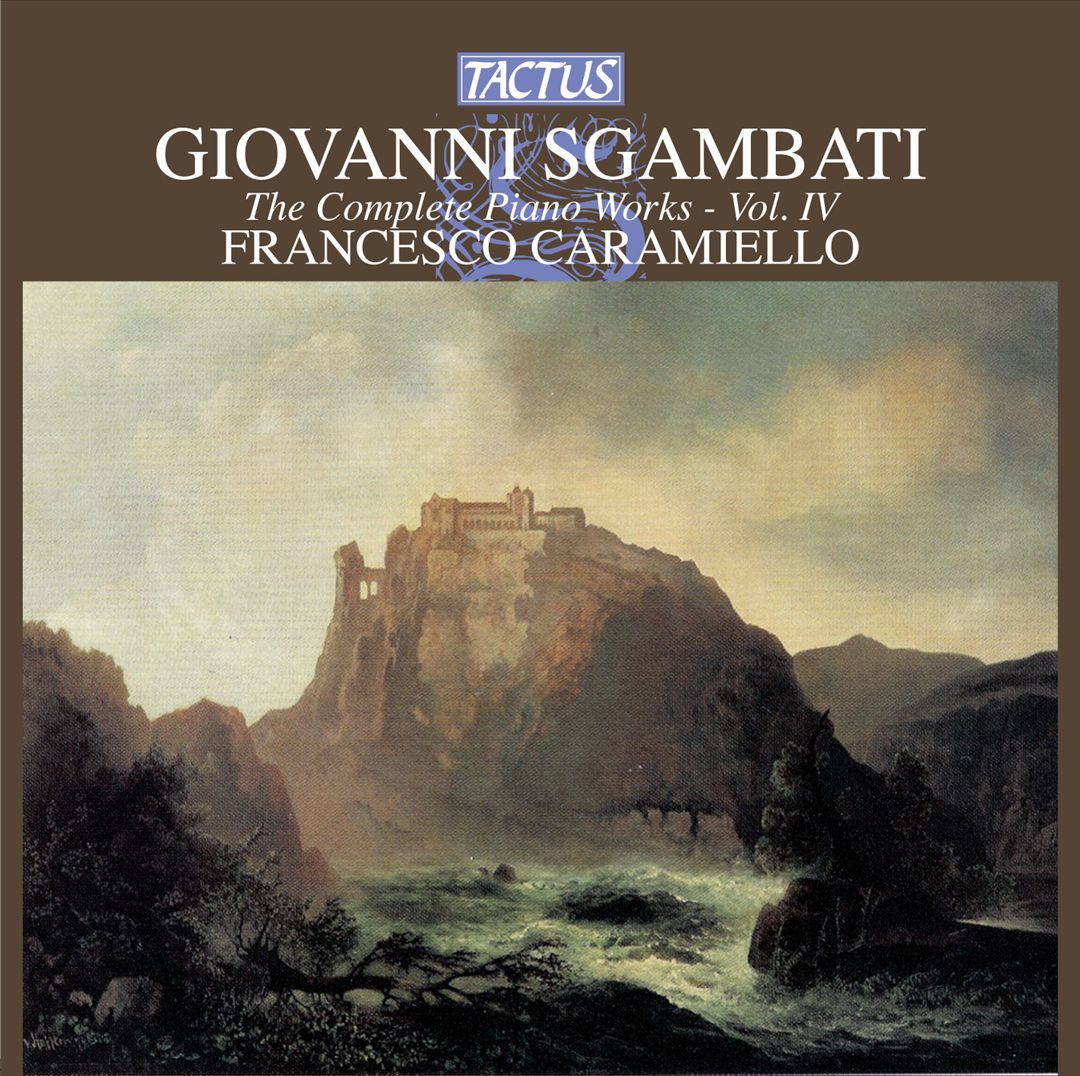 Giovanni Sgambati: The Complete Piano Works, Vol. 4 cover art