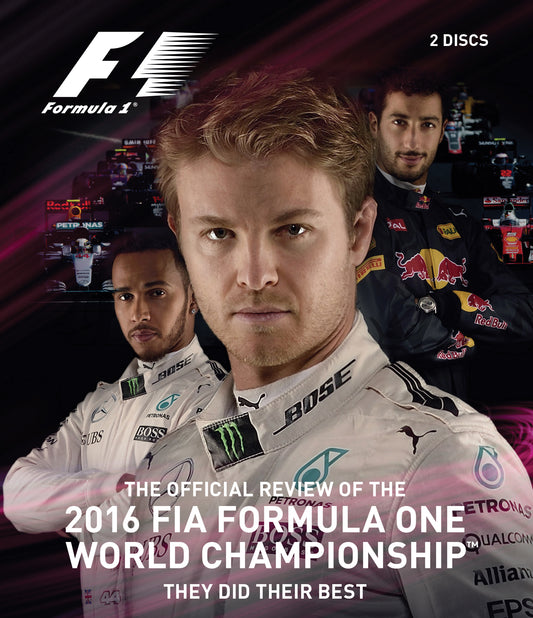 Official Review of the 2016 FIA Formula One World Championship [Blu-ray] cover art