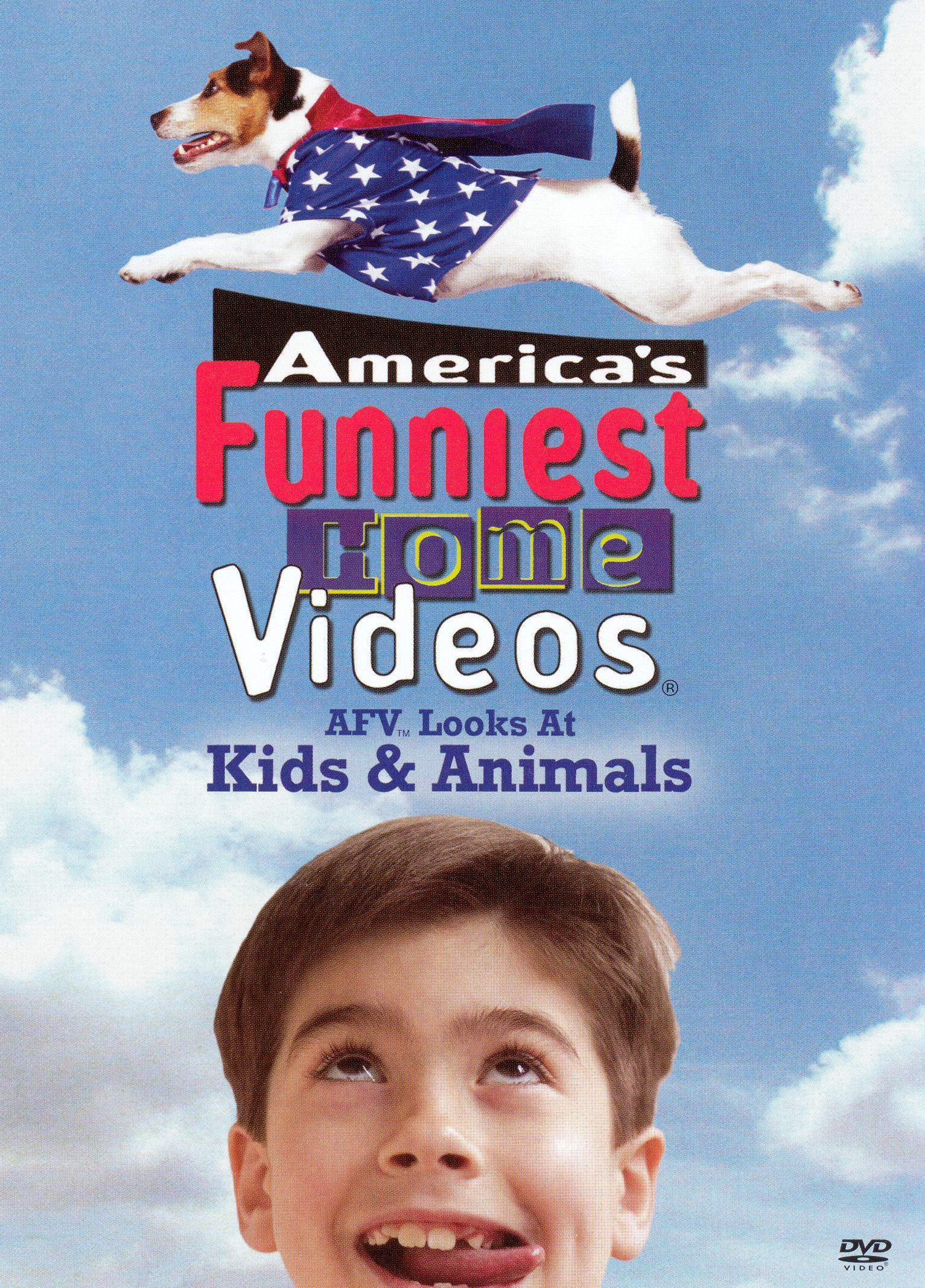 America's Funniest Home Videos: AFV Looks At Kids & Animals cover art