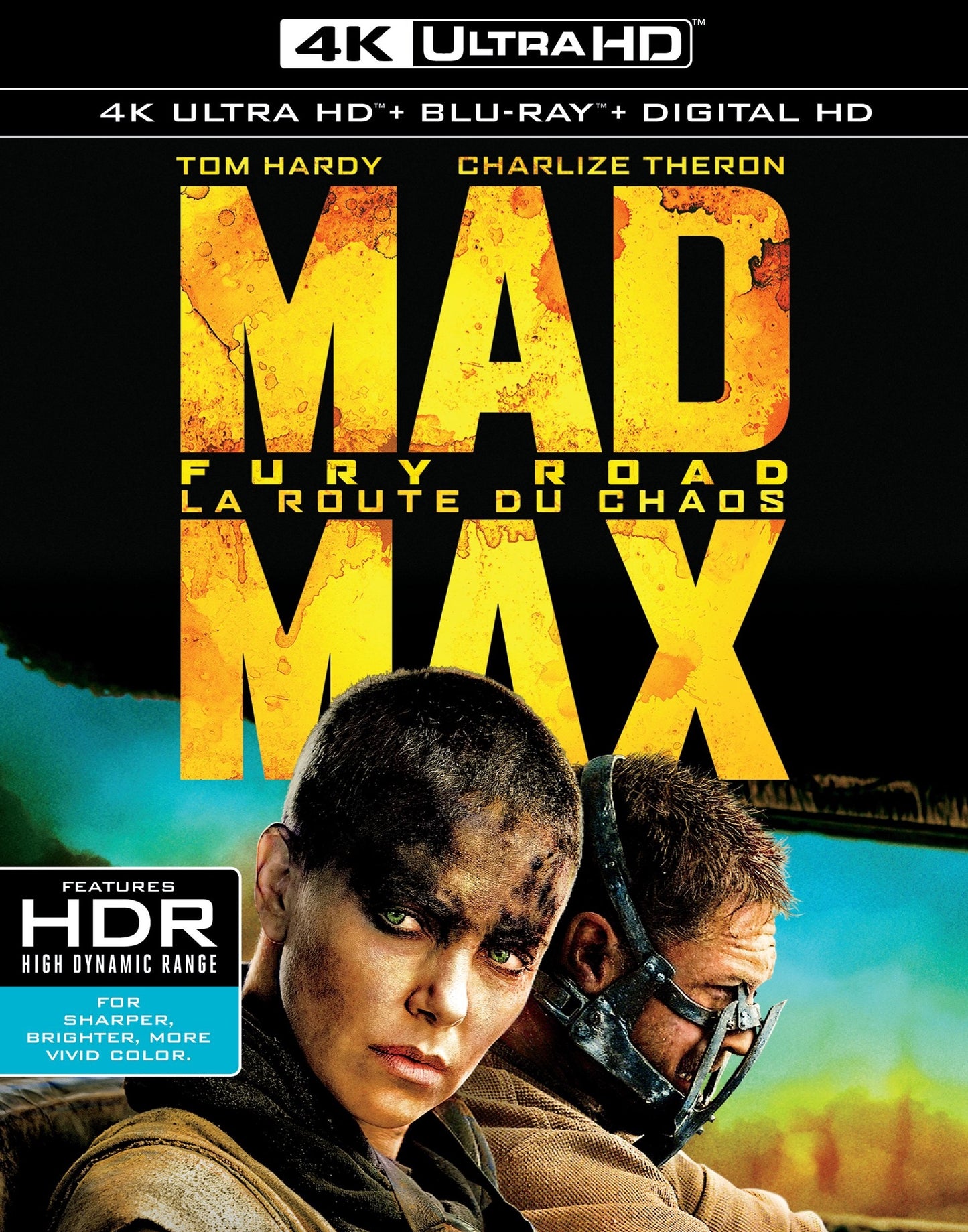 Mad Max: Fury Road [4K Ultra HD Blu-ray/Blu-ray] cover art