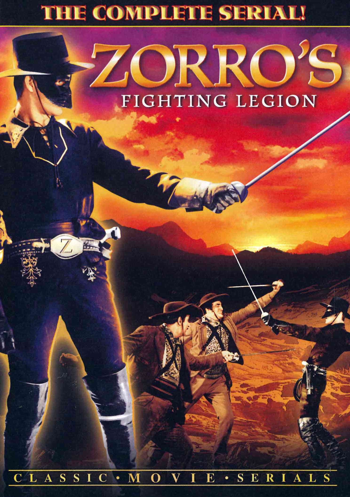 Zorro's Fighting Legion - The Complete Serial cover art