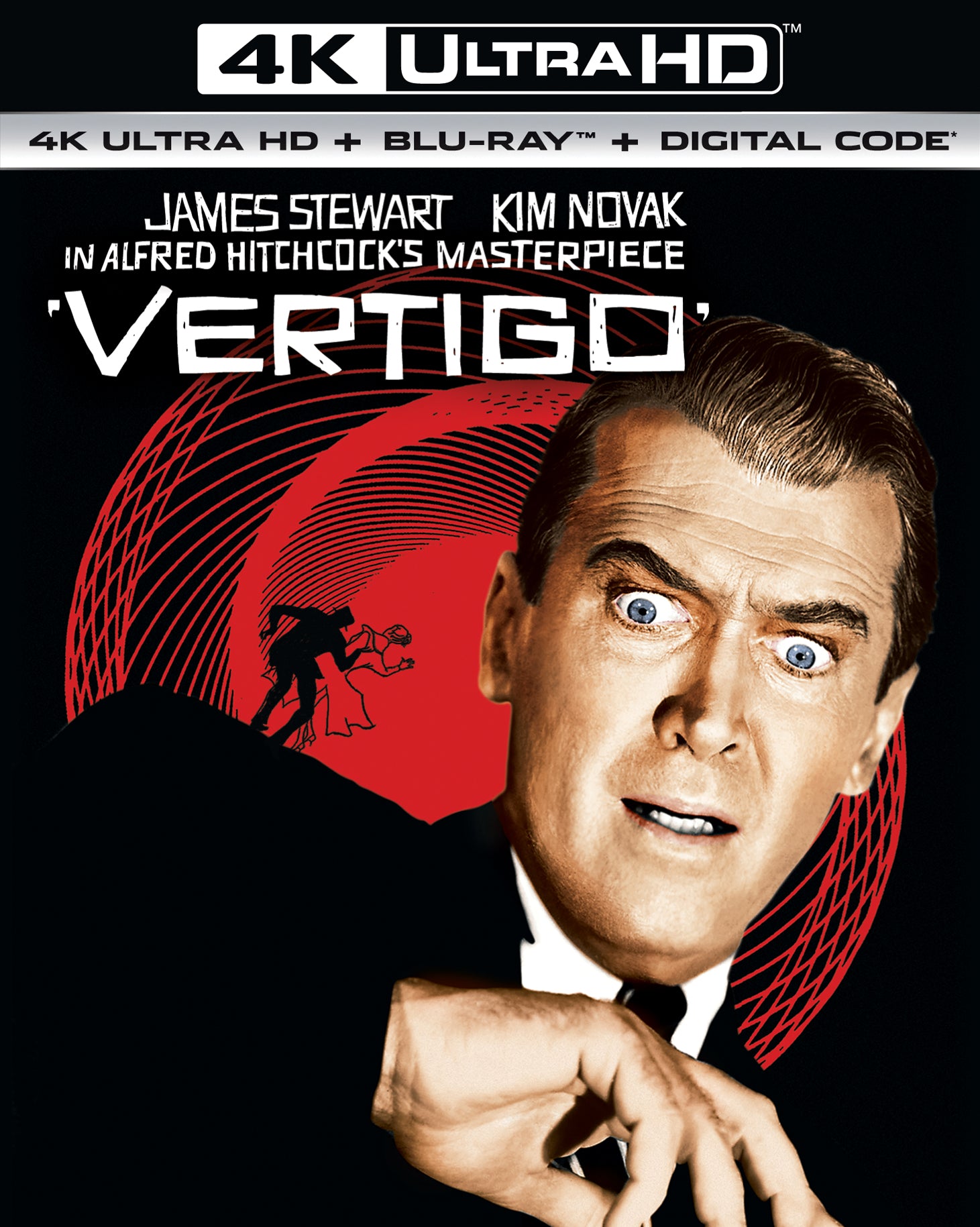 Vertigo [Includes Digital Copy] [4K Ultra HD Blu-ray/Blu-ray] cover art