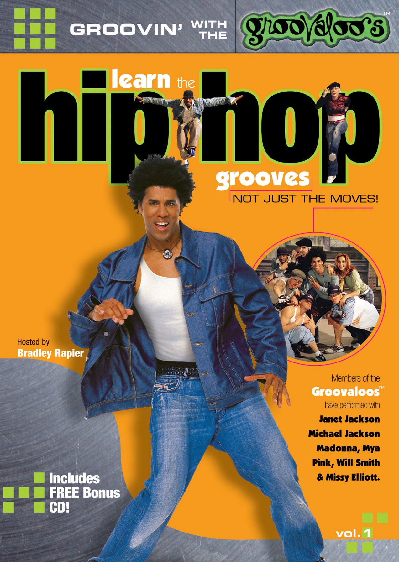 Groovin' With the Groovaloos: Learn the Hip-Hop Moves, Vol. 1 [DVD/CD] cover art