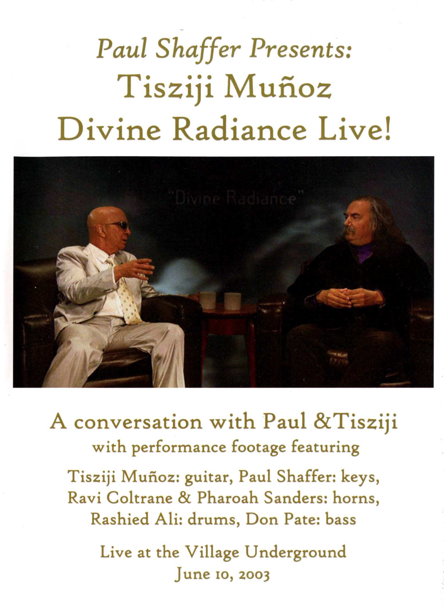 Paul Shaffer Presents: Tisziji Divine Radiance cover art