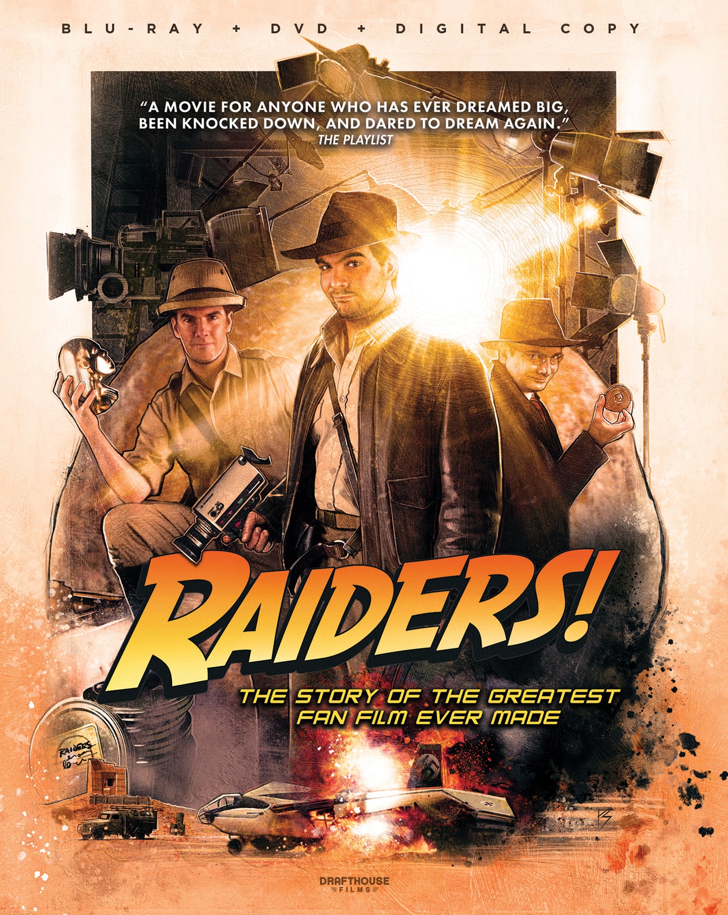 Raiders!: The Story of the Greatest Fan Film Ever Made [Blu-ray/DVD] [2 Discs] cover art