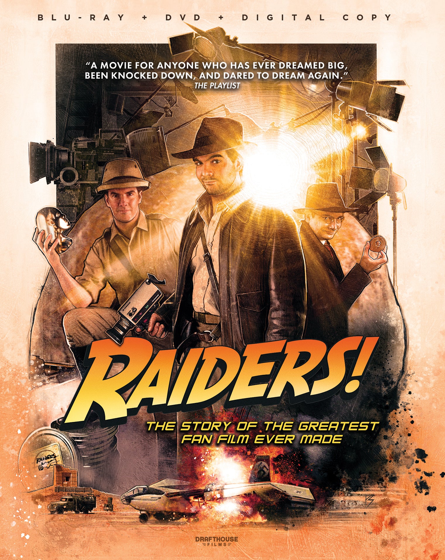 Raiders!: The Story of the Greatest Fan Film Ever Made [Blu-ray/DVD] [2 Discs] cover art
