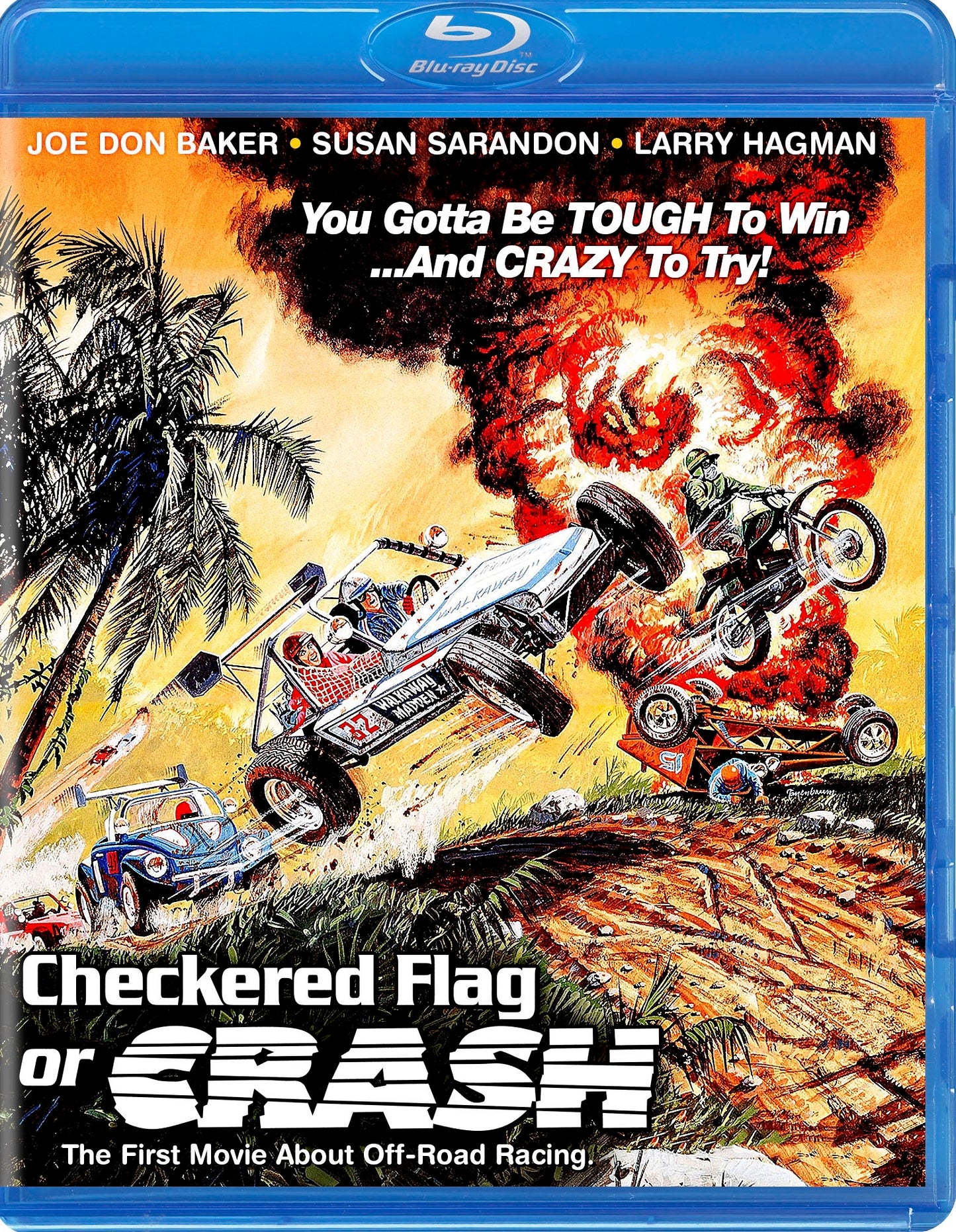 Checkered Flag or Crash [Blu-ray] cover art
