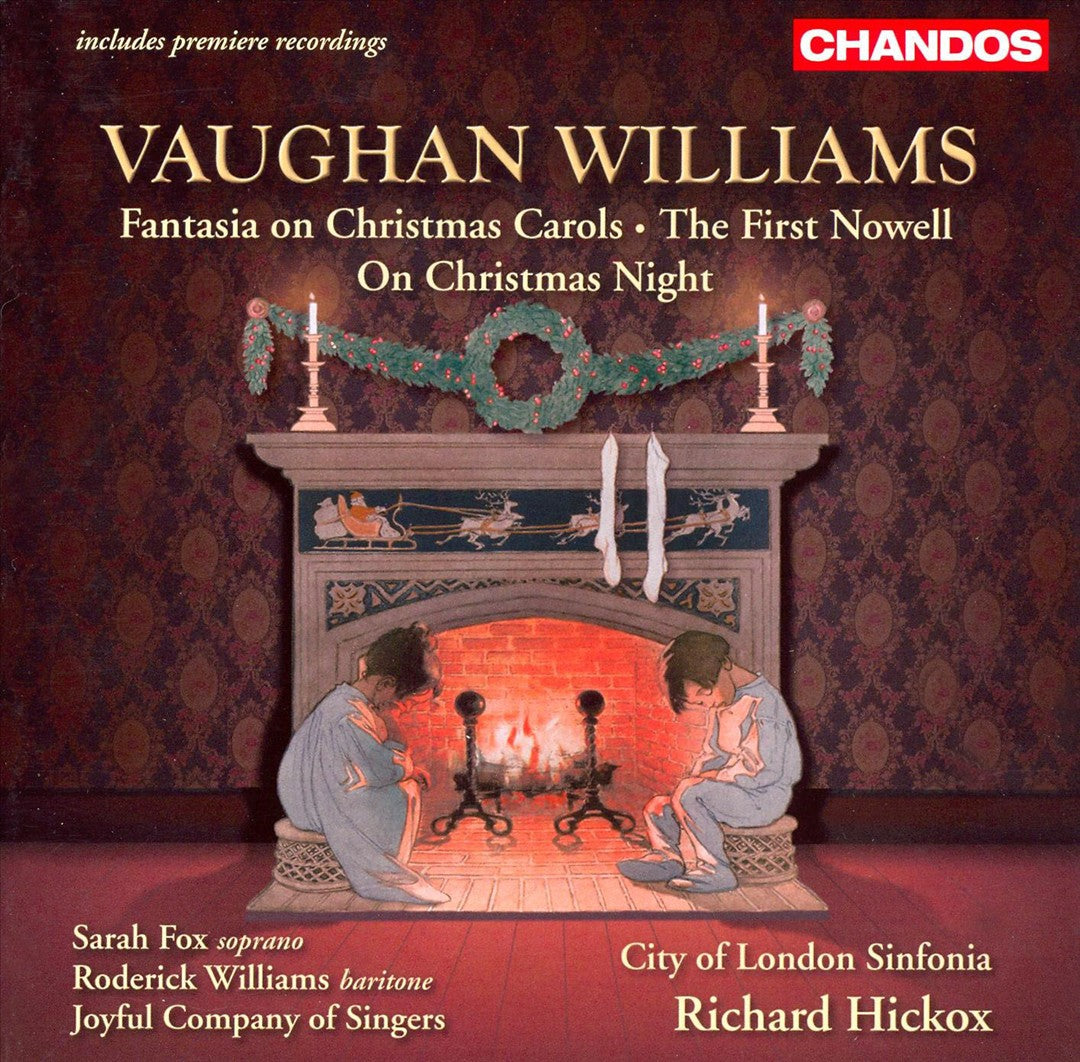 Vaughan Williams: Fantasia on Christmas; The First Nowell; On Christmas Night cover art