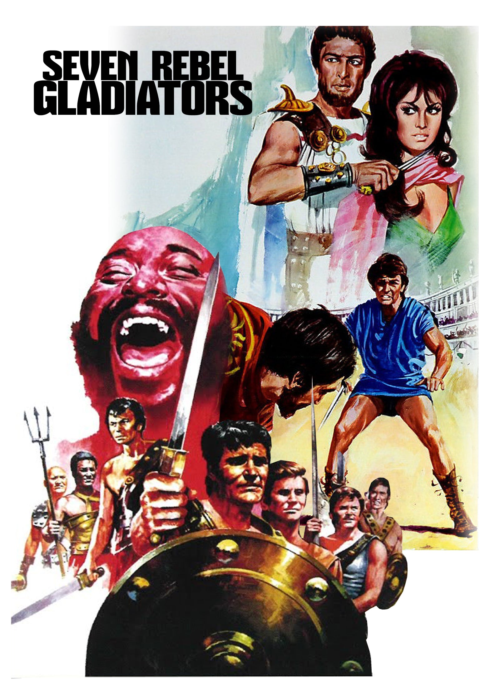Seven Rebel Gladiators cover art