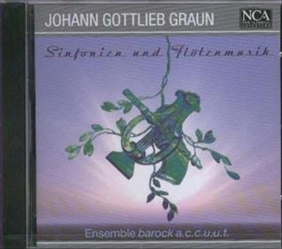 Graun: Sinfonias & Flute Music cover art