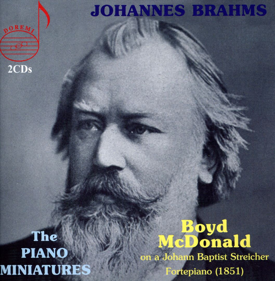 Brahms: The Piano Miniatures cover art