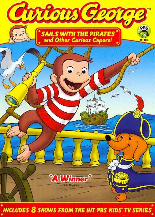 Curious George: Sails with the Pirates and Other Curious Capers cover art