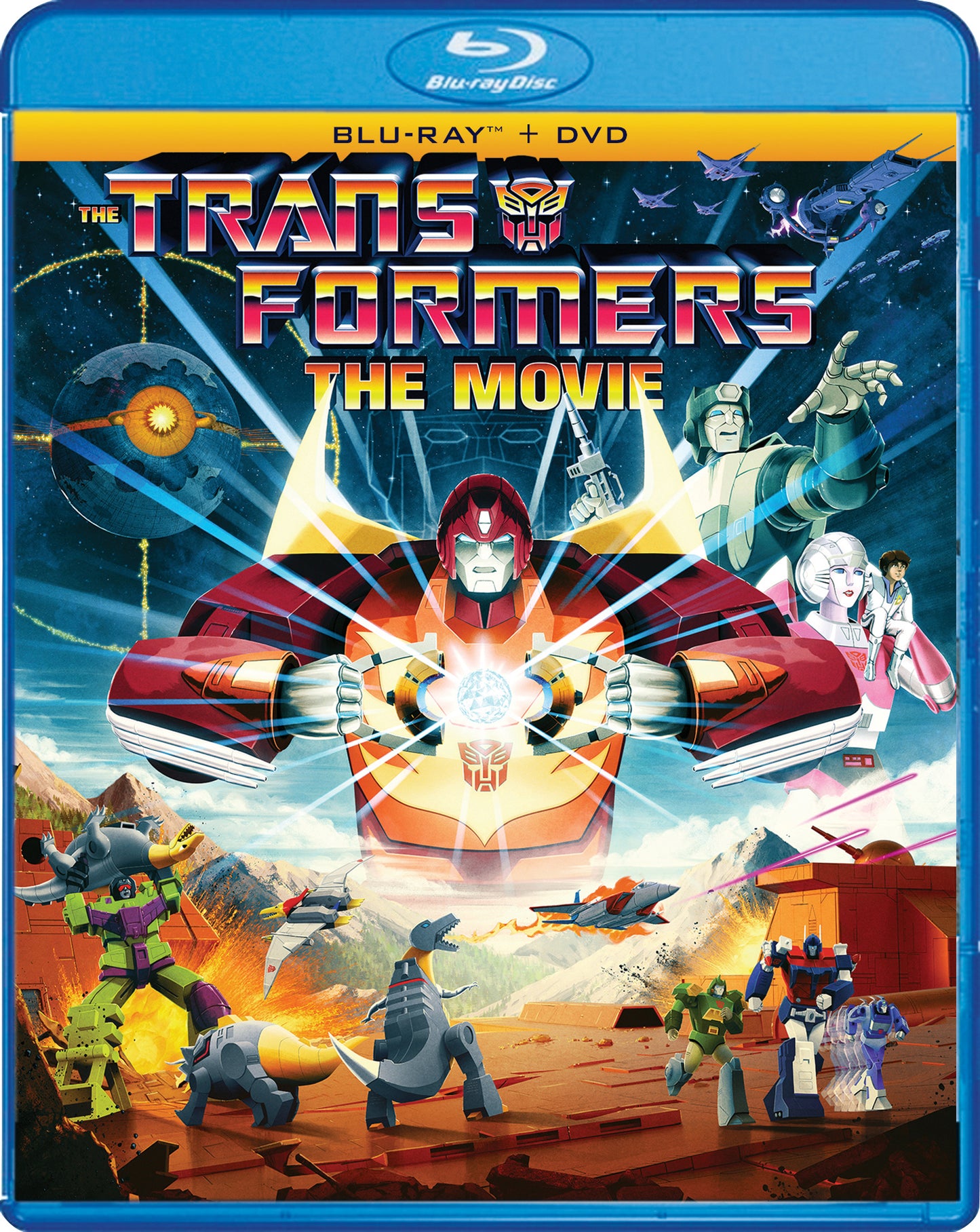 Transformers: The Movie [Blu-ray/DVD] cover art