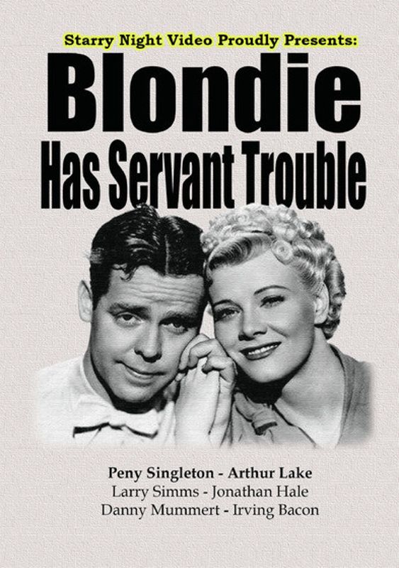 Blondie Has Servant Trouble cover art