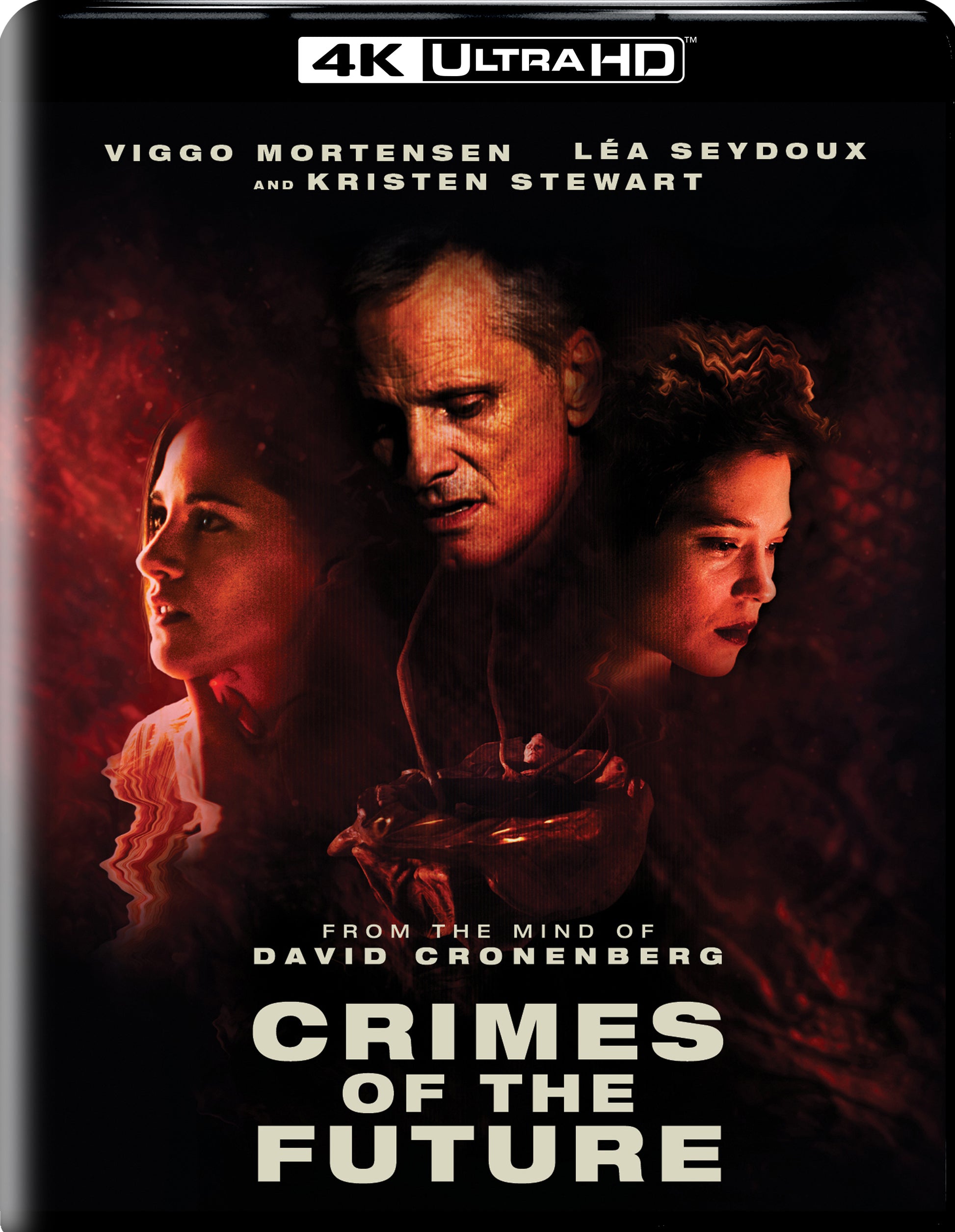 Crimes of the Future [4K Ultra HD Blu-ray] cover art