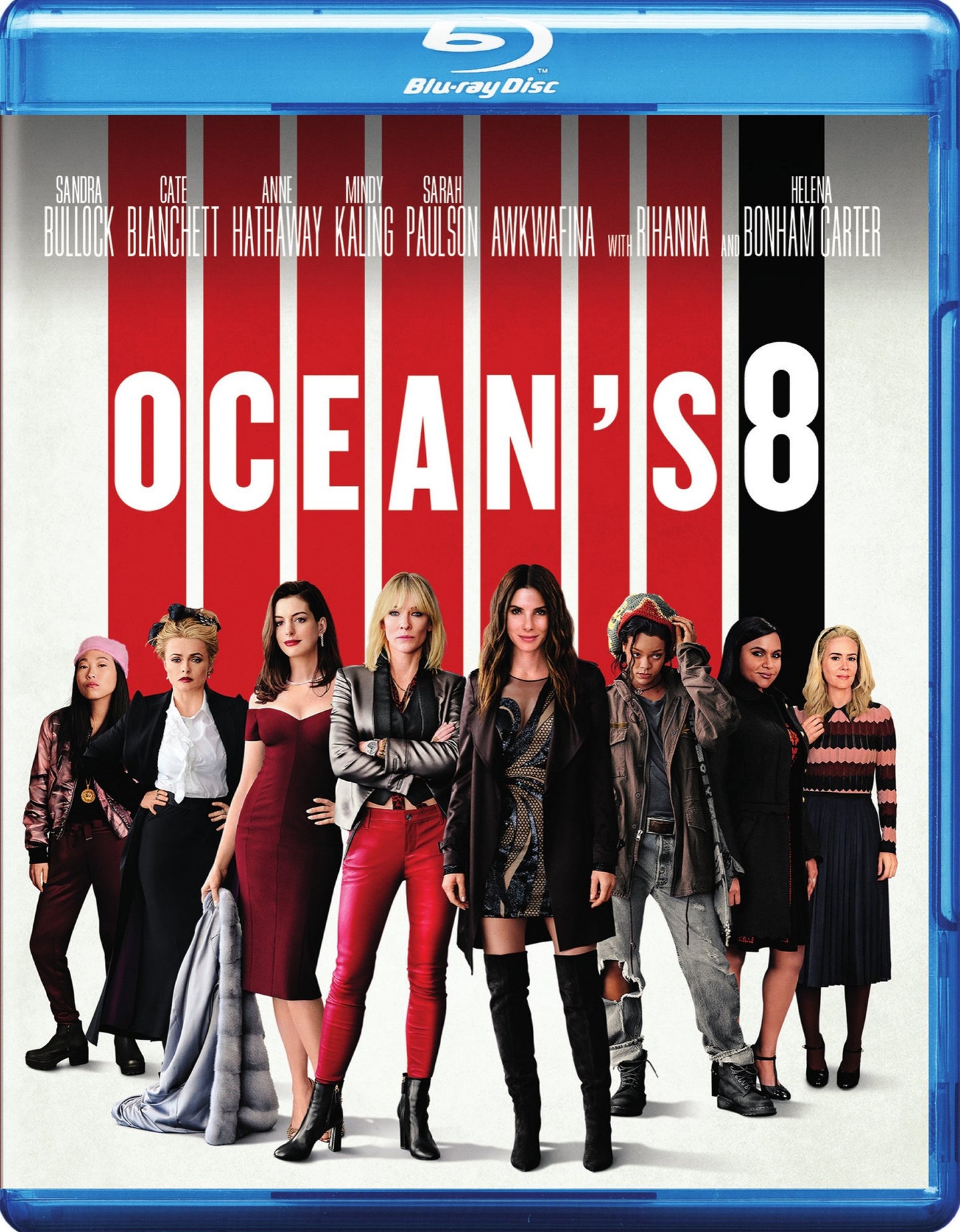 Ocean's 8 [Blu-ray] cover art