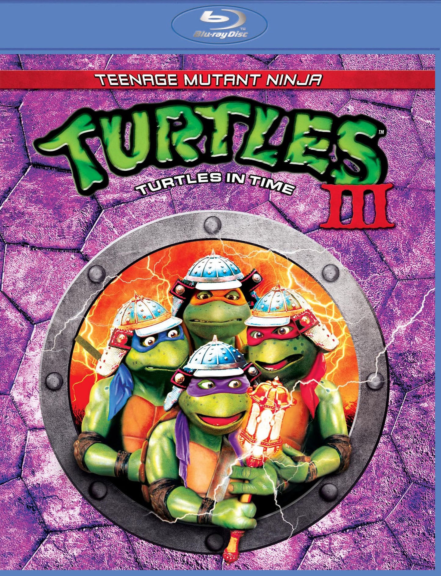 Teenage Mutant Ninja Turtles III: Turtles in Time [Blu-ray] cover art