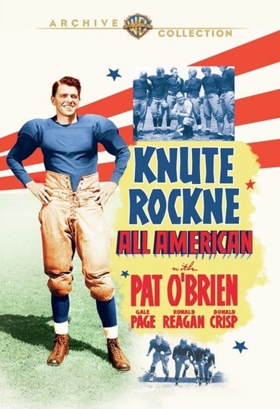 Knute Rockne, All American cover art