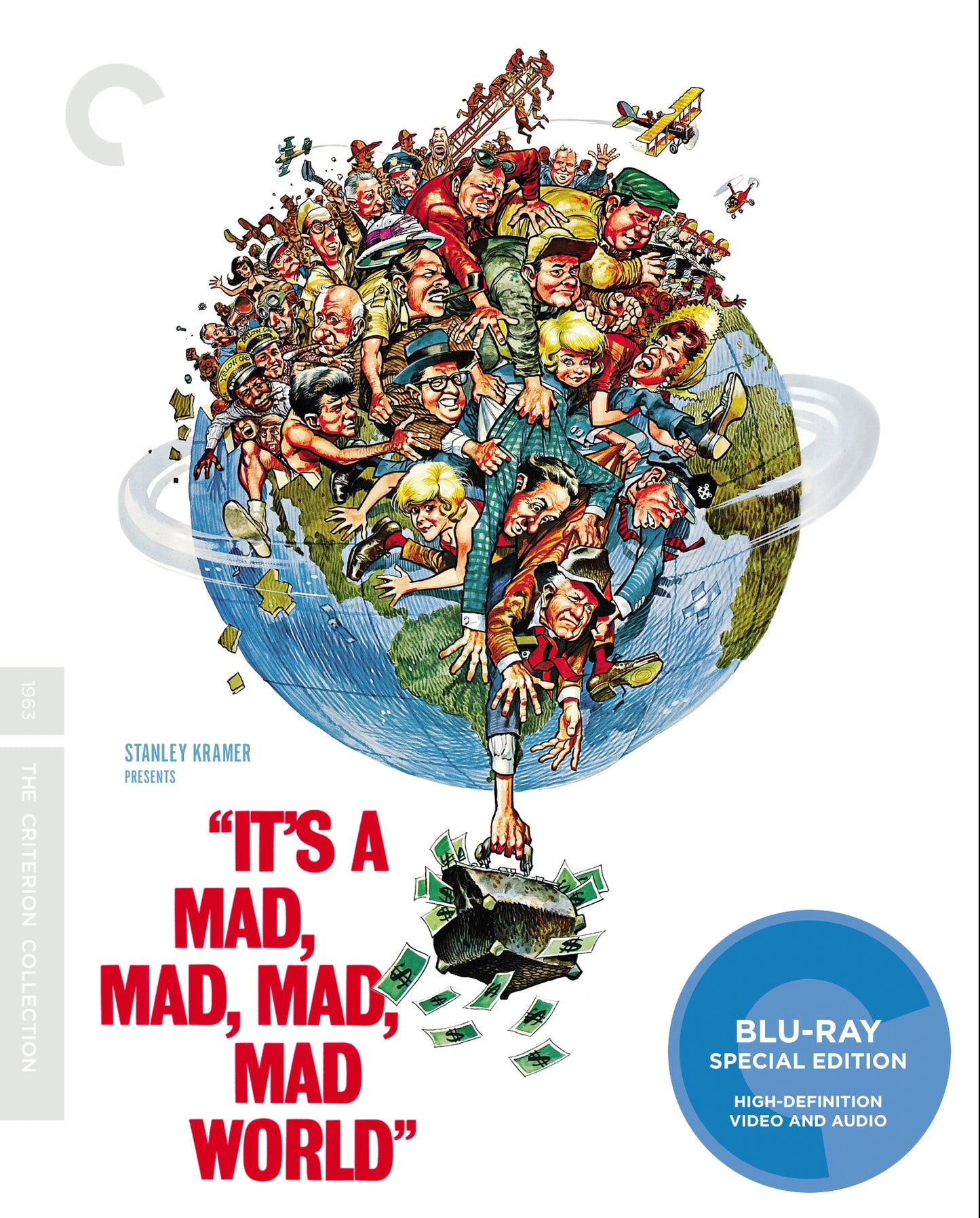 It's a Mad, Mad, Mad, Mad World [Criterion Collection] [Blu-ray] cover art