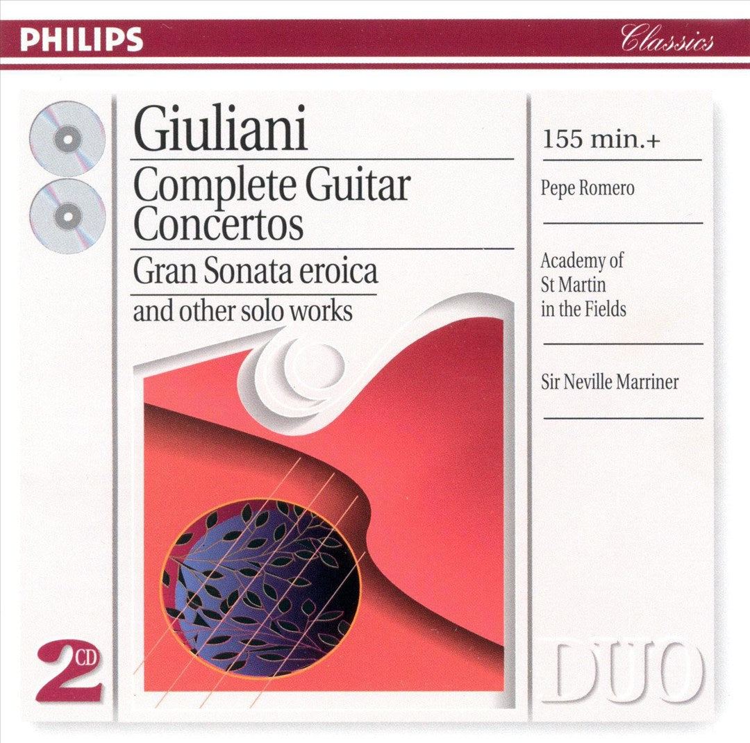Giuliani: Complete Guitar Concertos cover art
