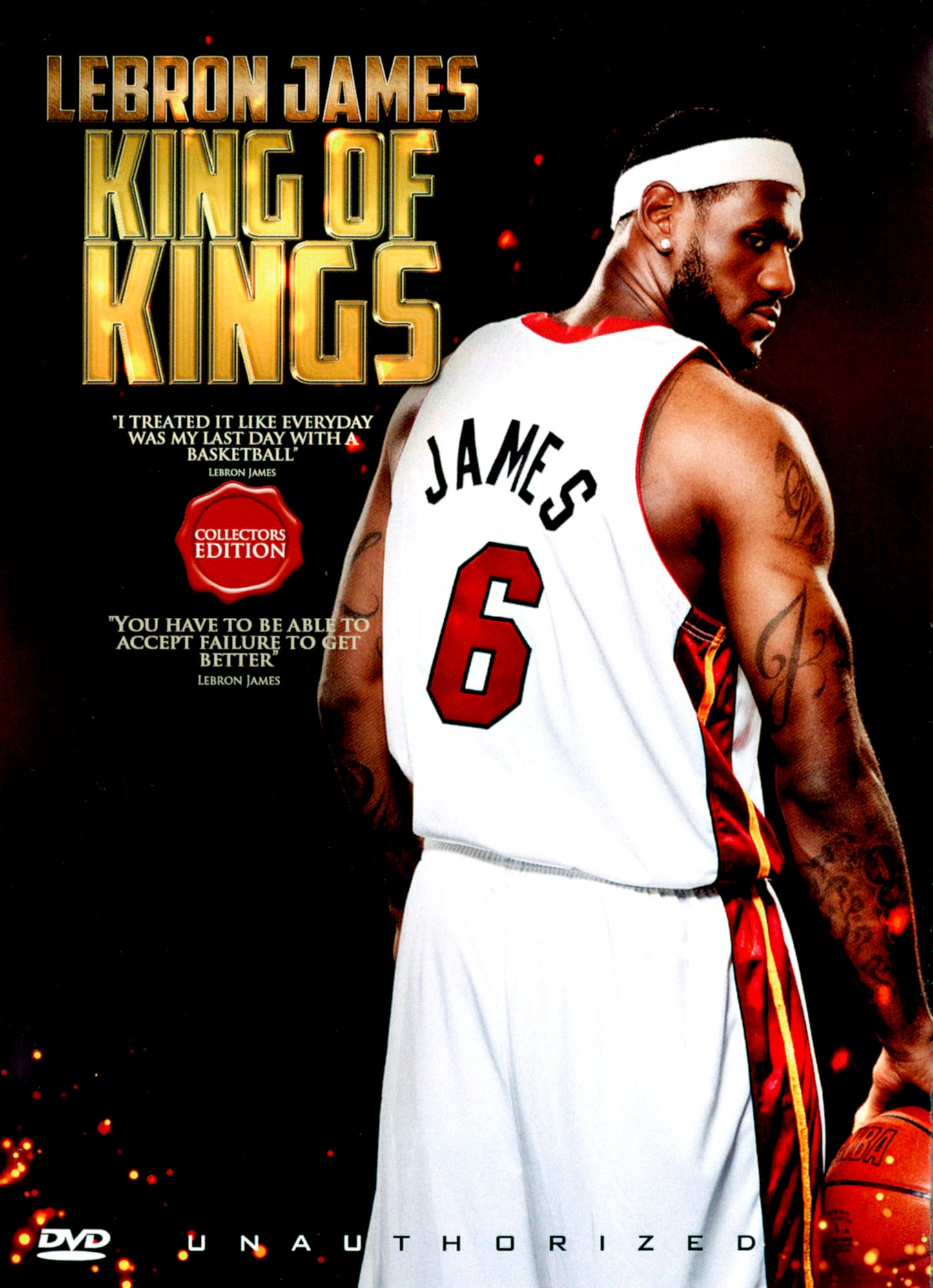 Lebron James: King of Kings - Unauthorized cover art